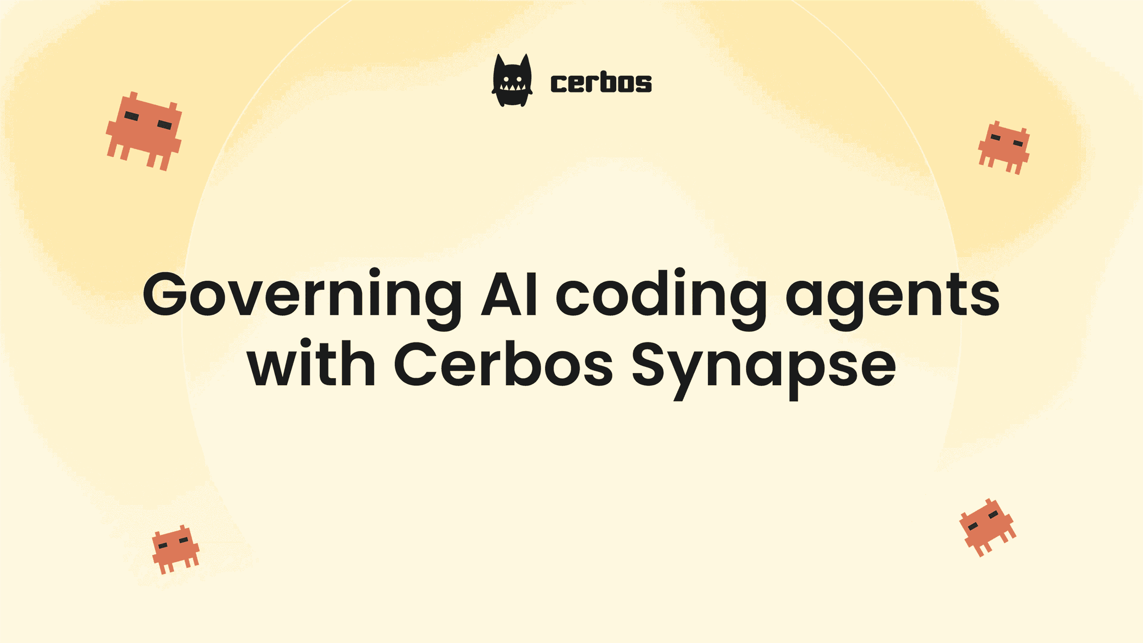 Governing AI coding agents with Cerbos Synapse