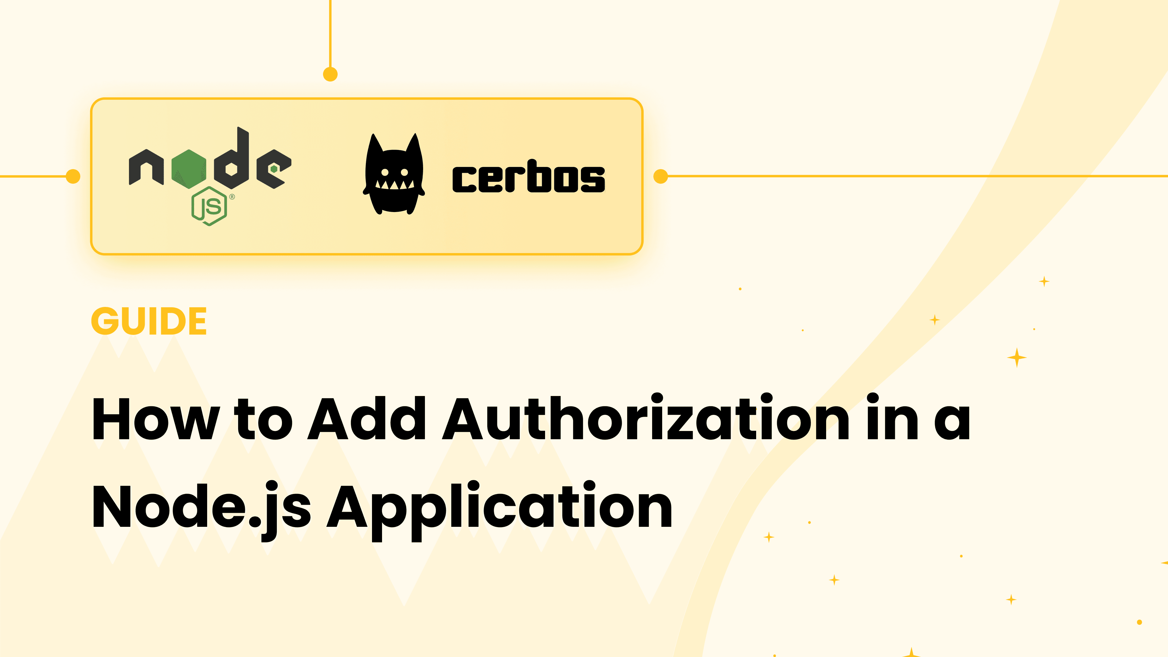 How to Add Authorization in a Node.js Application