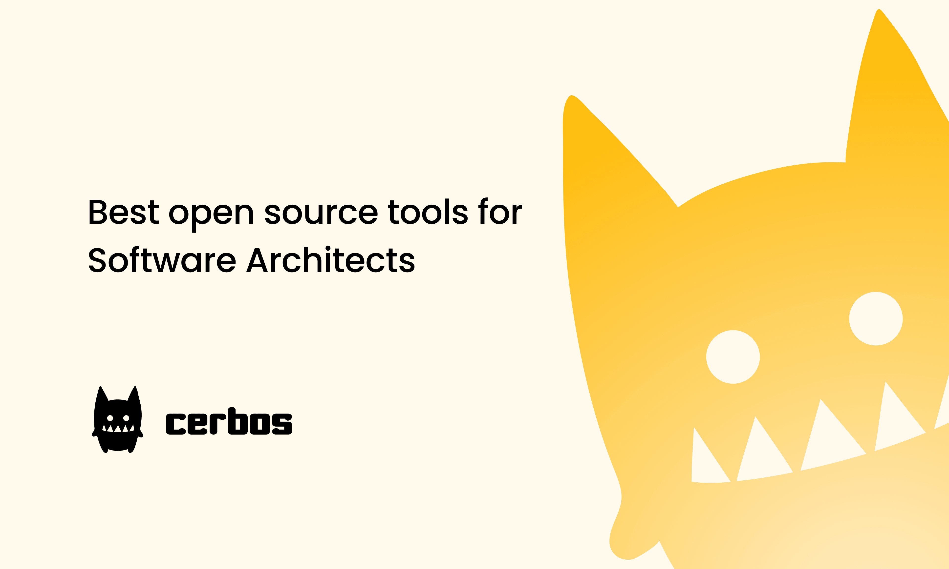 11 best open source tools for Software Architects