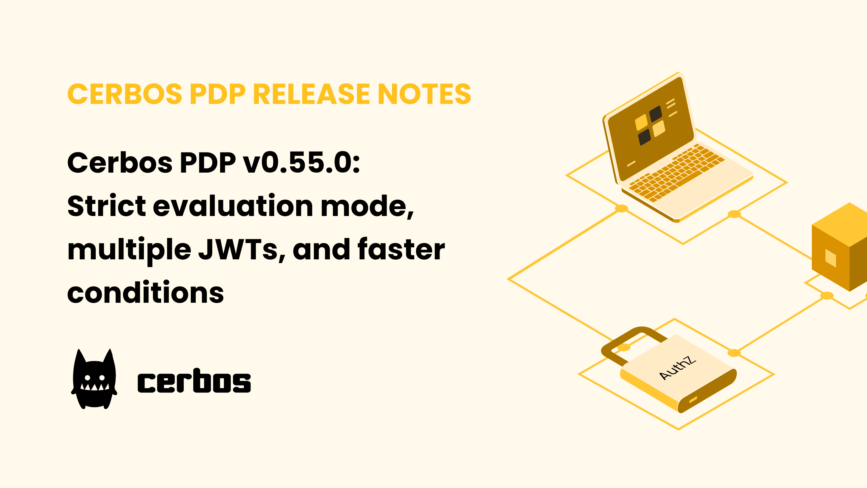 Cerbos PDP v0.55.0: Strict evaluation mode, multiple JWTs, and faster conditions