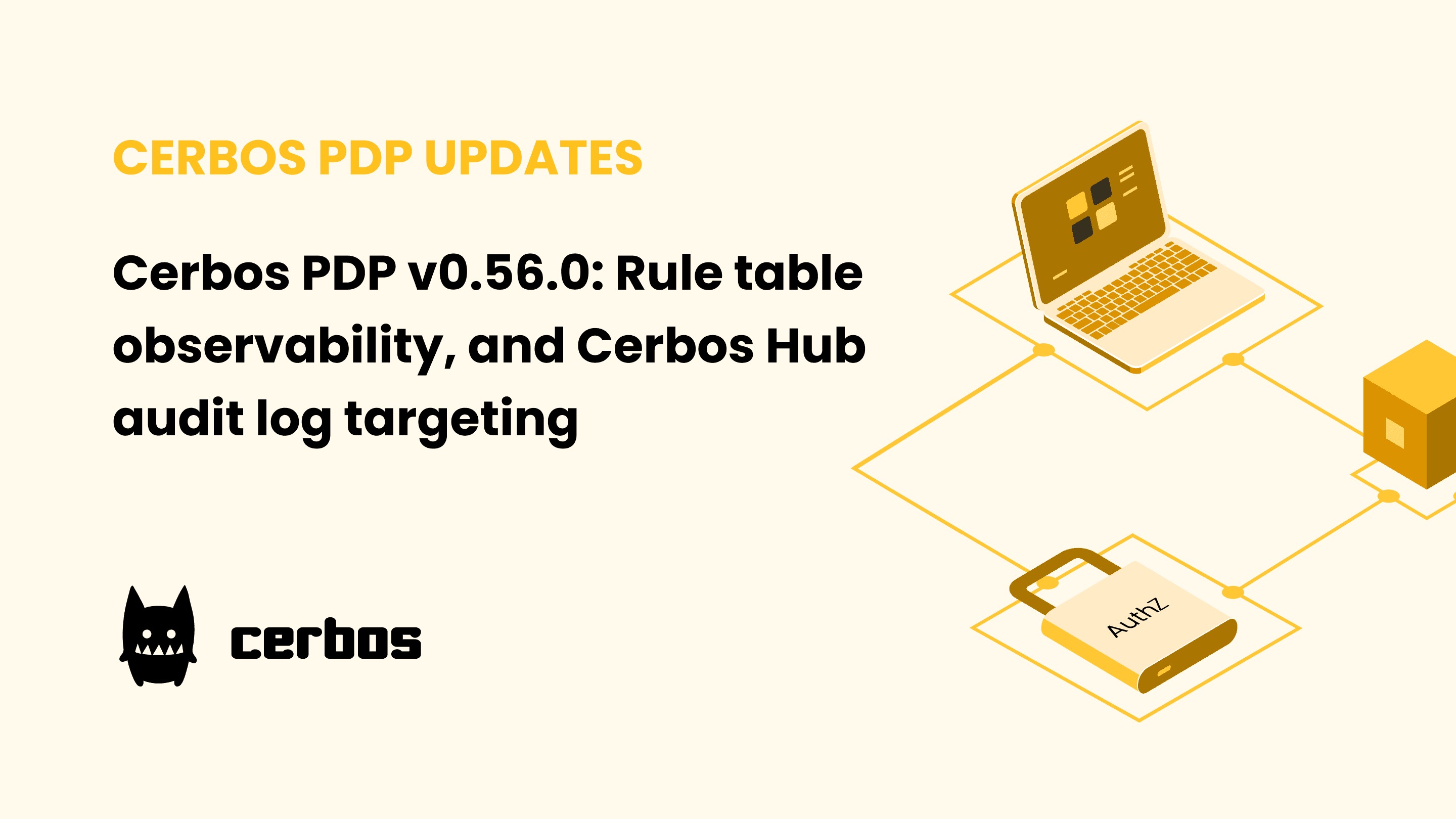 Cerbos PDP v0.56.0: Rule table observability, and Cerbos Hub audit log targeting