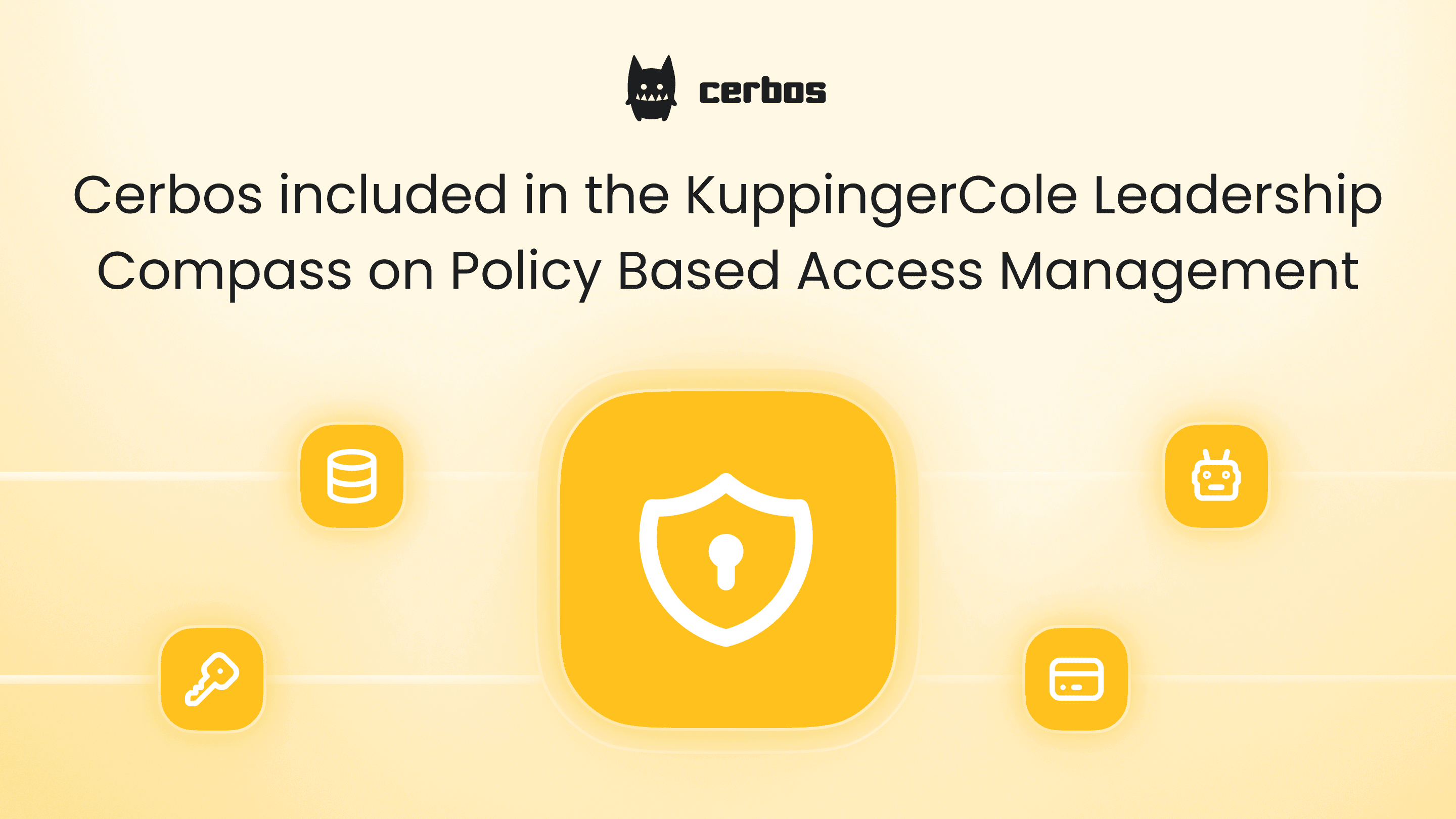 Cerbos included in the KuppingerCole Leadership Compass on Policy Based Access Management