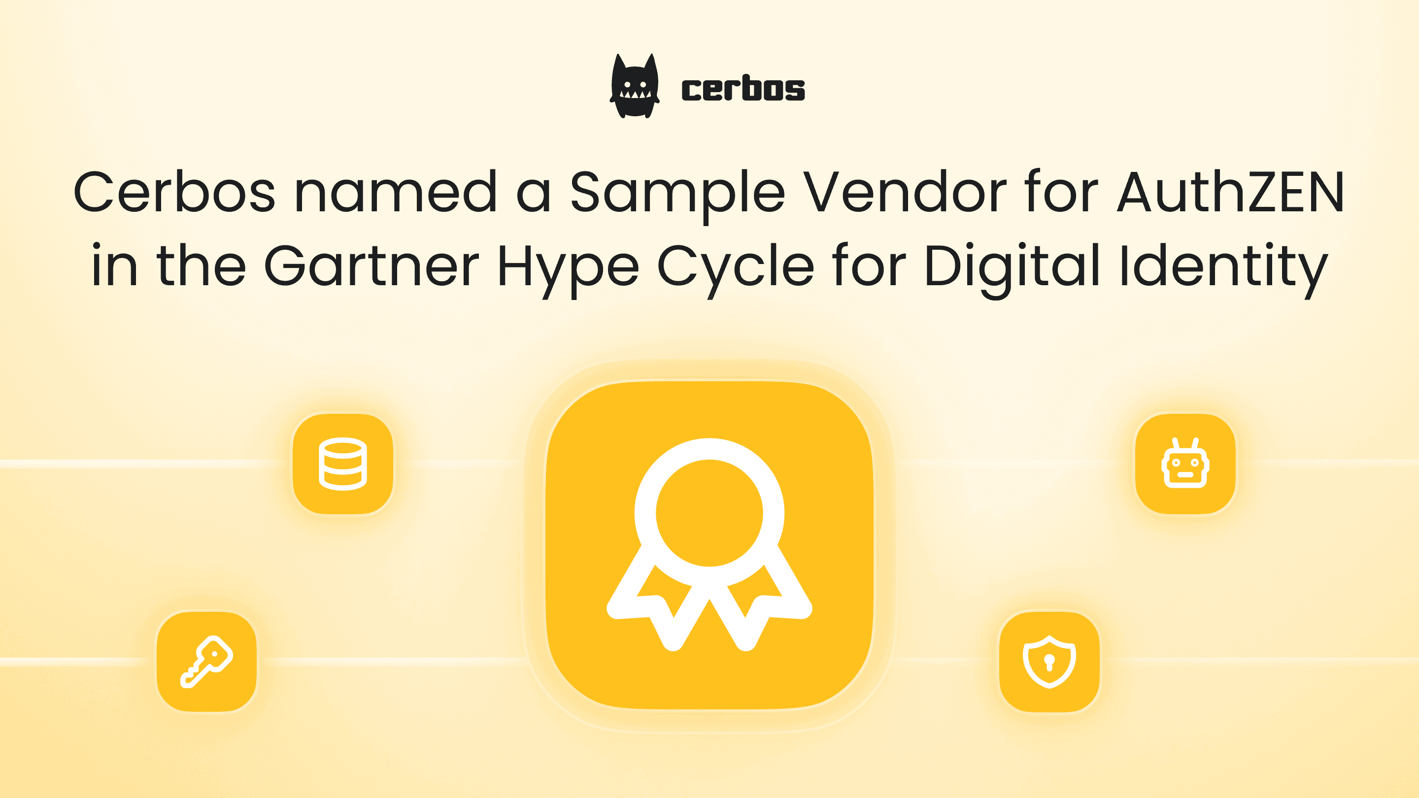 Cerbos named a Sample Vendor for AuthZEN in the Gartner® Hype Cycle™ for Digital Identity, 2026