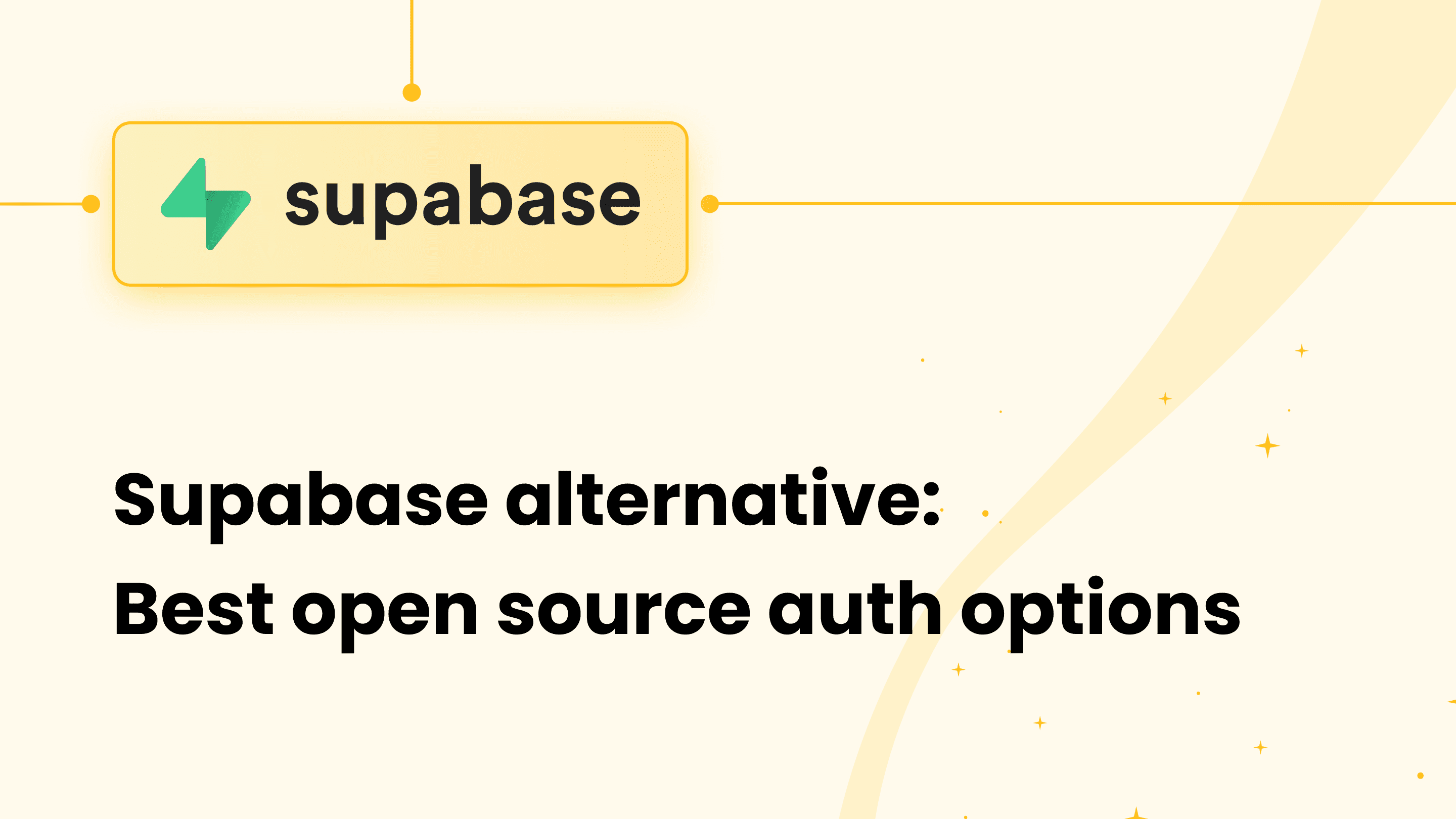 Supabase alternative in 2026: Best open source auth options