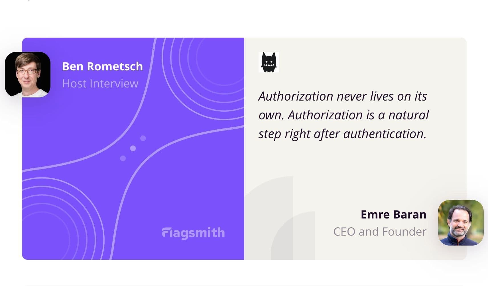 Flagsmith podcast: The Cerbos story, from vision to reality