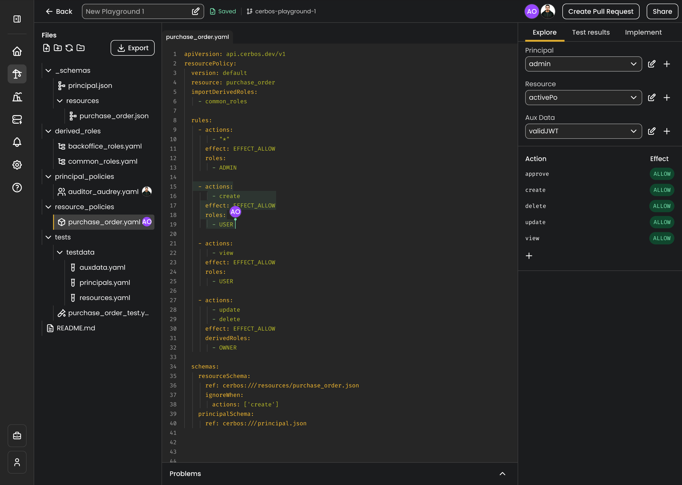 centralized management screenshot