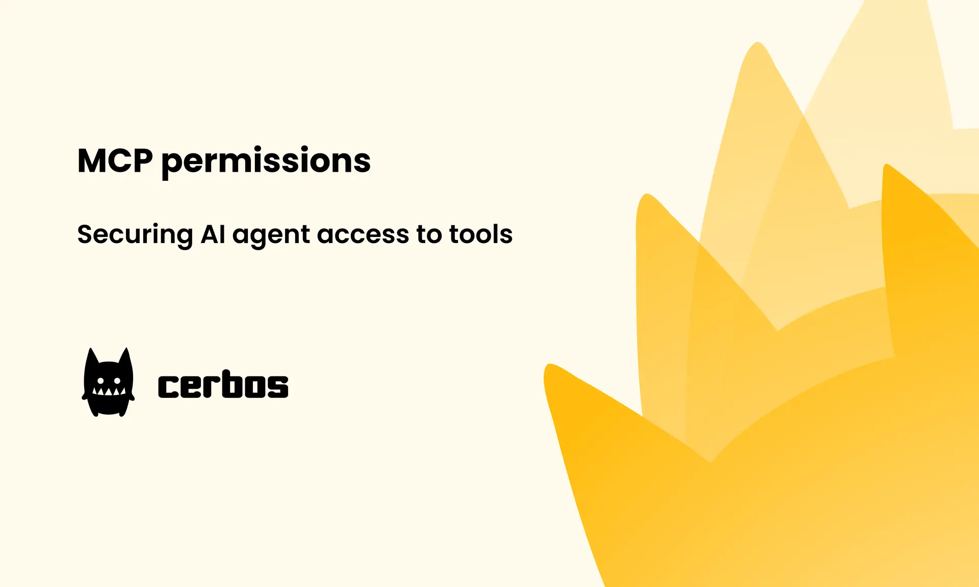 MCP permissions. Securing AI agent access to tools