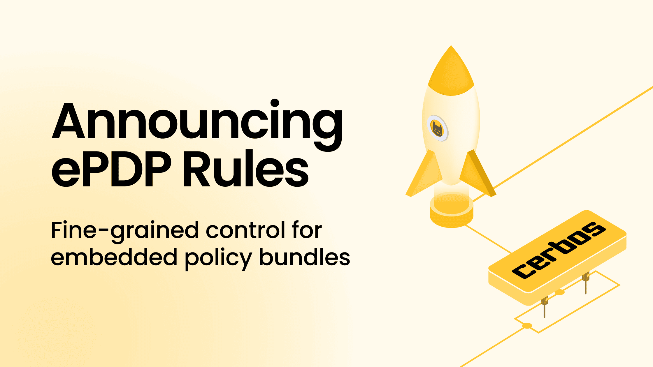 ePDP Rules: Fine-grained control for embedded policy bundles
