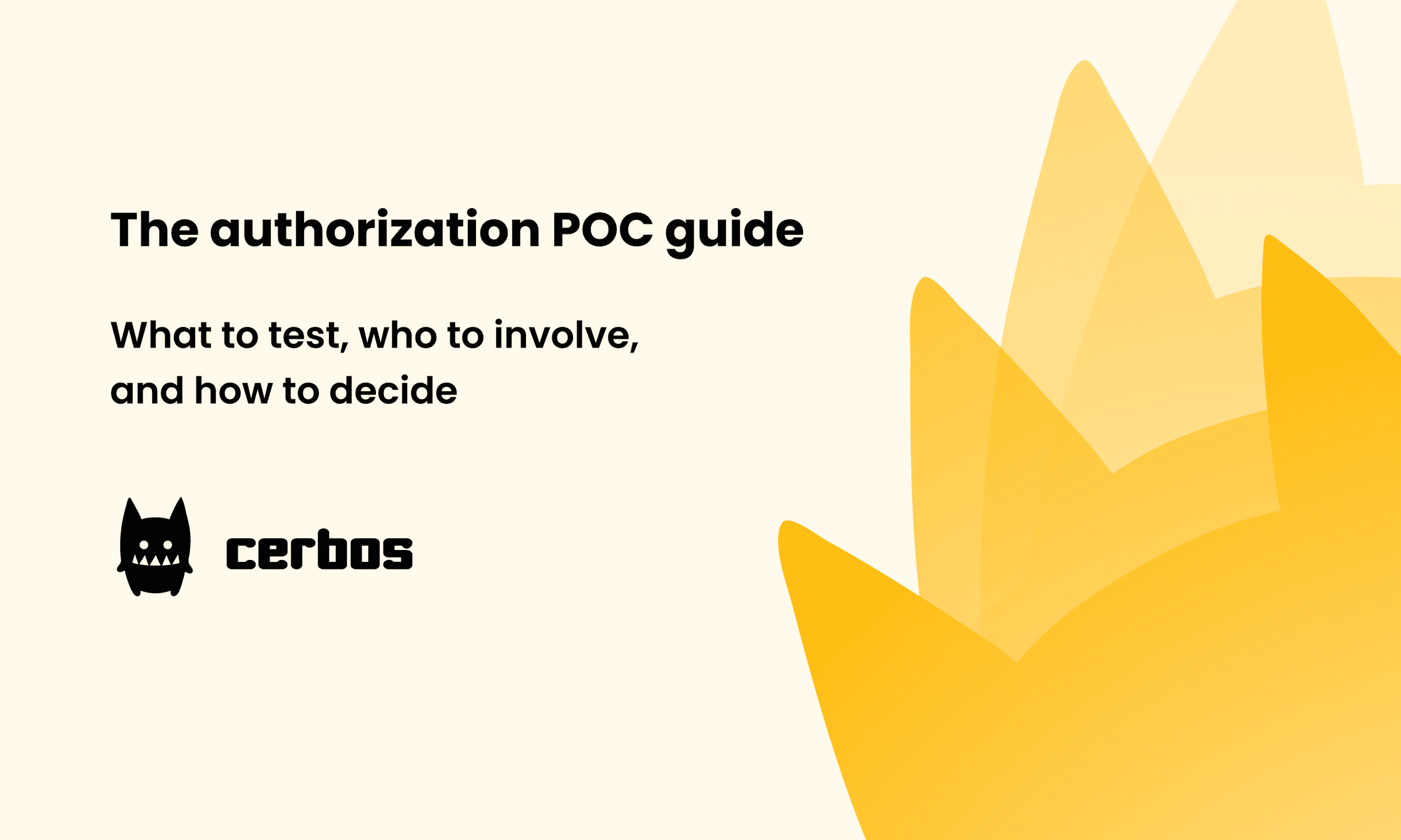 Authorization proof of concept guide