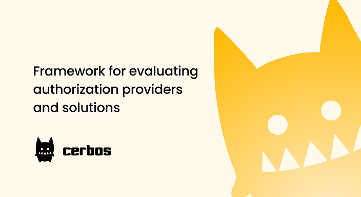 Framework for evaluating authorization solutions